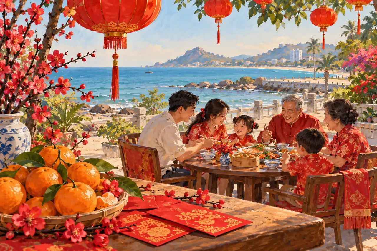 Chinese New Year in Hua Hin: local food, real celebration leads and a coastal day, Tripnatic destination guide