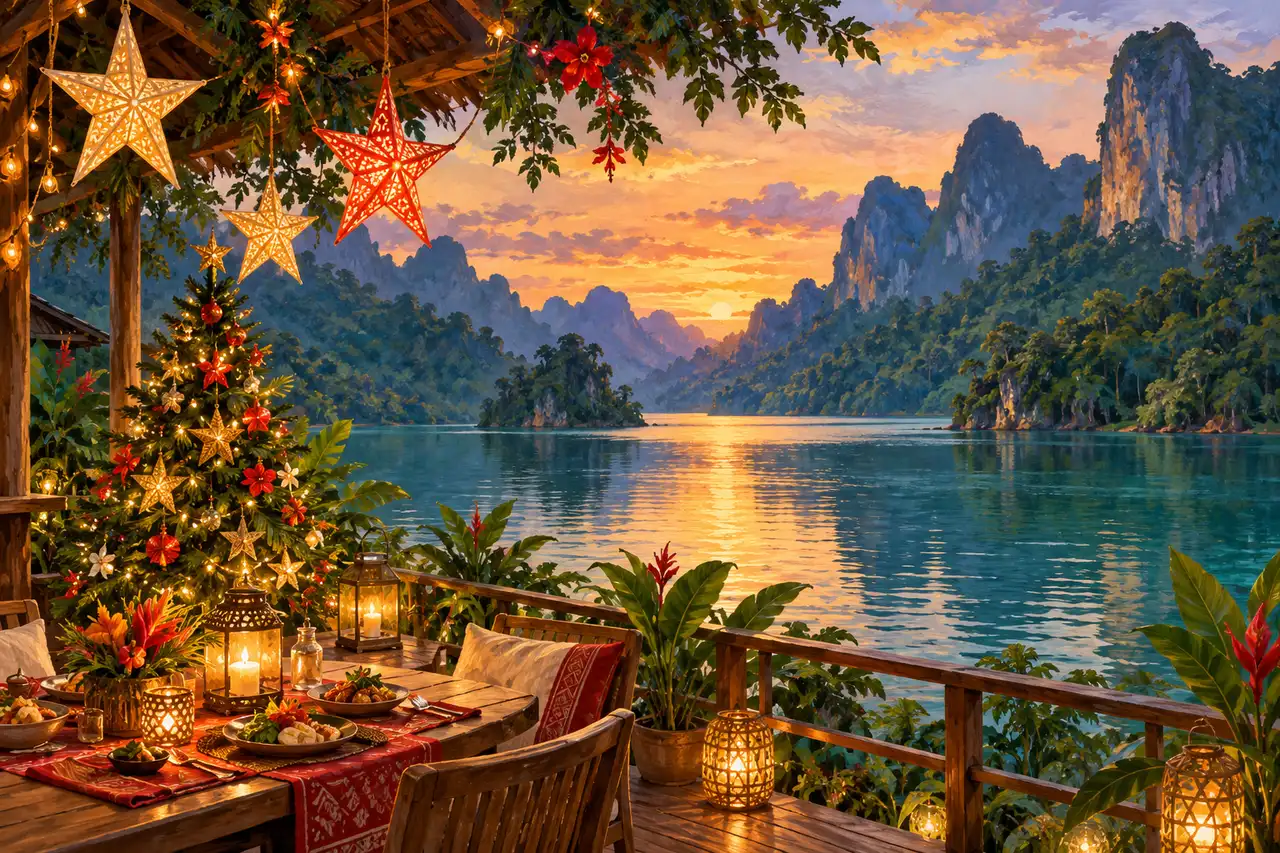 Christmas in Khao Sok: treehouses, lake mornings and a real forest holiday, Tripnatic destination guide