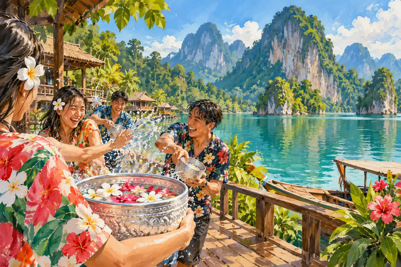 Songkran in Khao Sok: Thai New Year, local meals and responsible river adventures, Tripnatic destination guide