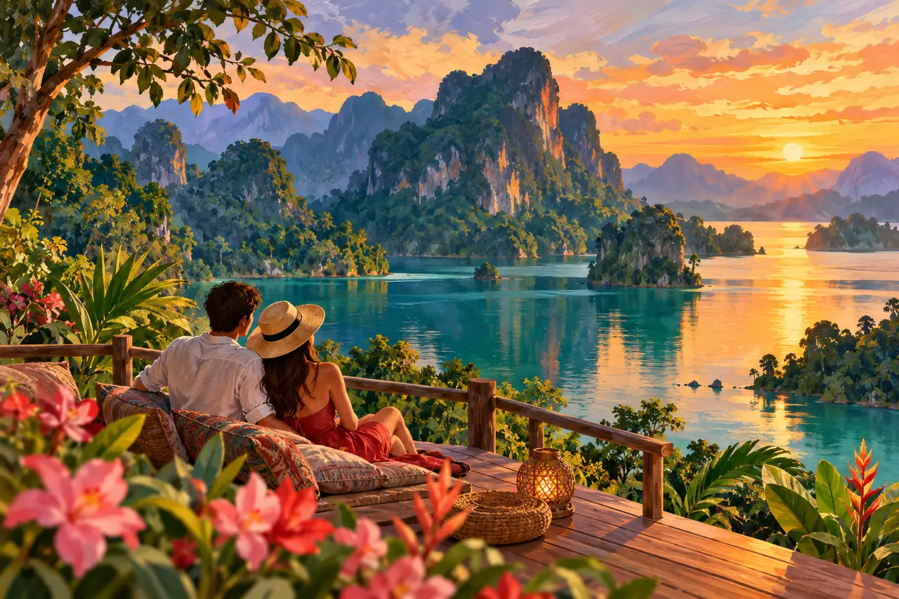 Valentinstag in Khao Sok: Seeaufenthalte, Waldkochen und gemeinsame Zeit, Tripnatic-Reisezielguide