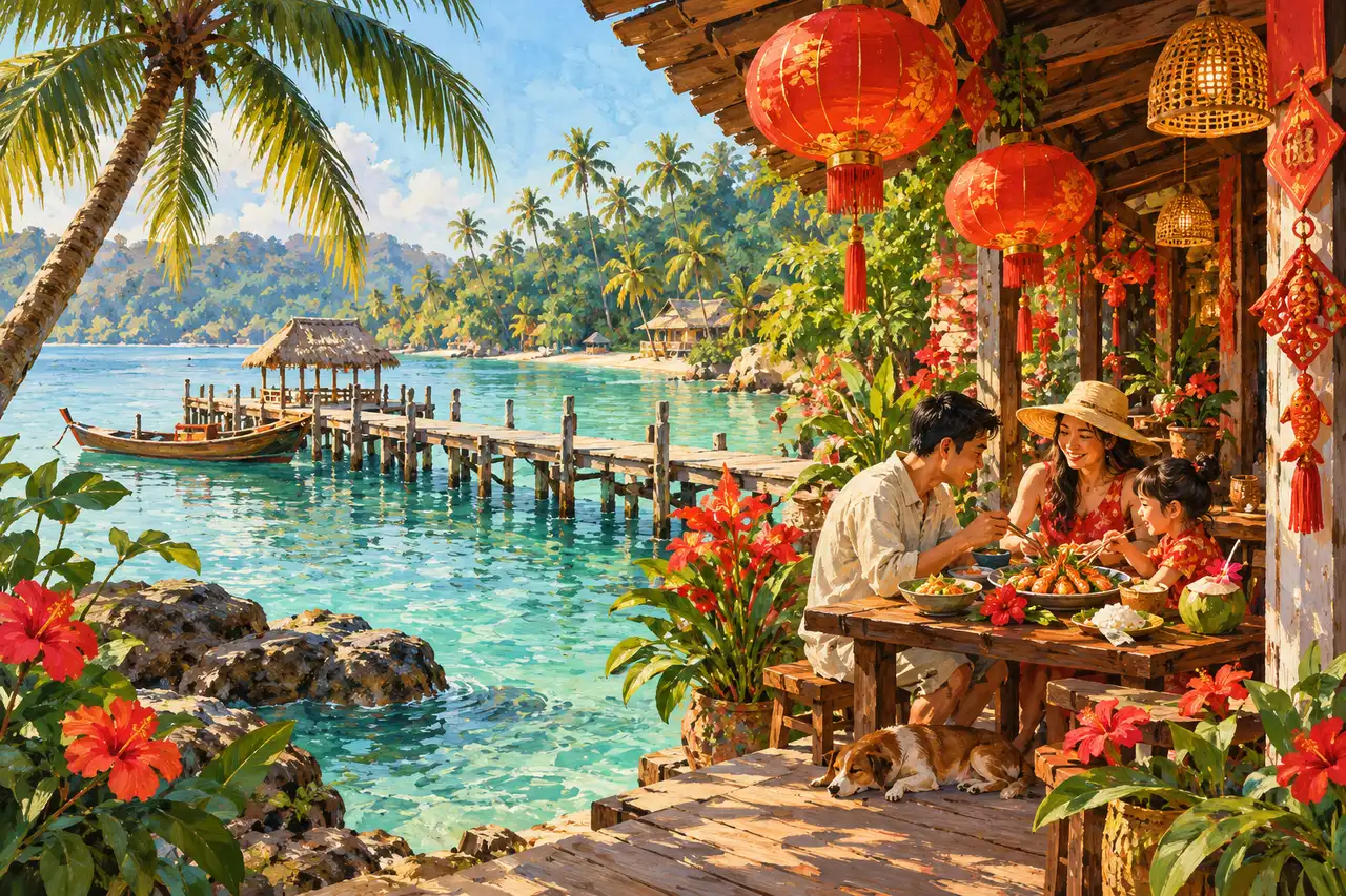 Chinese New Year in Koh Kood: family meals, quiet beaches and real island discoveries, Tripnatic destination guide