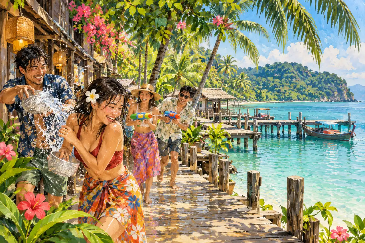 Songkran in Koh Kood: a quieter Thai New Year with real island discoveries, Tripnatic destination guide