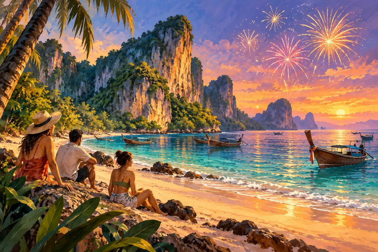 New Year in Krabi: Ao Nang, Railay and a countdown you can get home from, Tripnatic destination guide