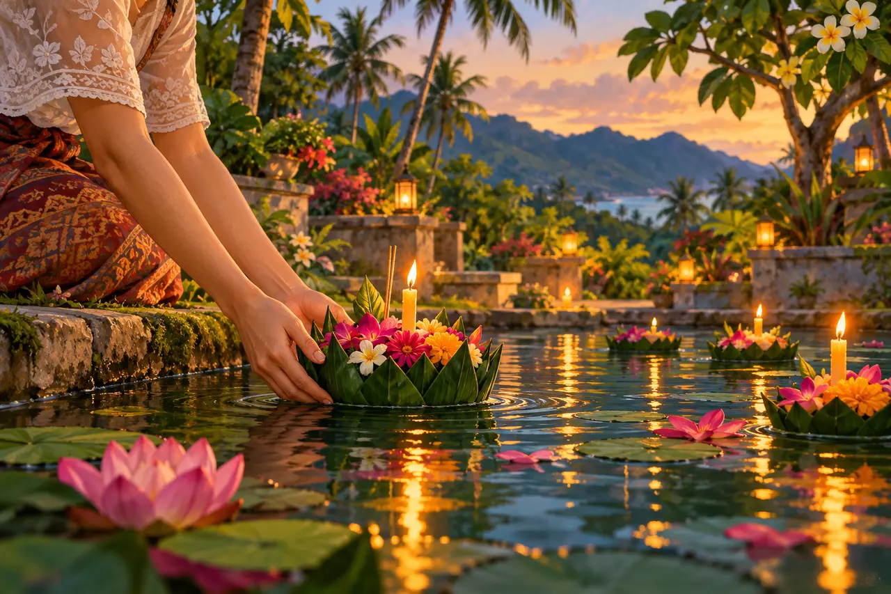 Loy Krathong in Koh Phangan: community evenings and a respectful island route, Tripnatic destination guide