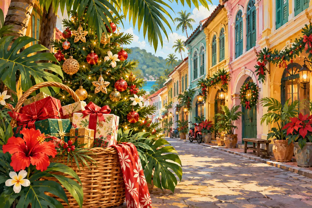 Christmas in Phuket: real festive meals, Old Town food and beach days, Tripnatic destination guide