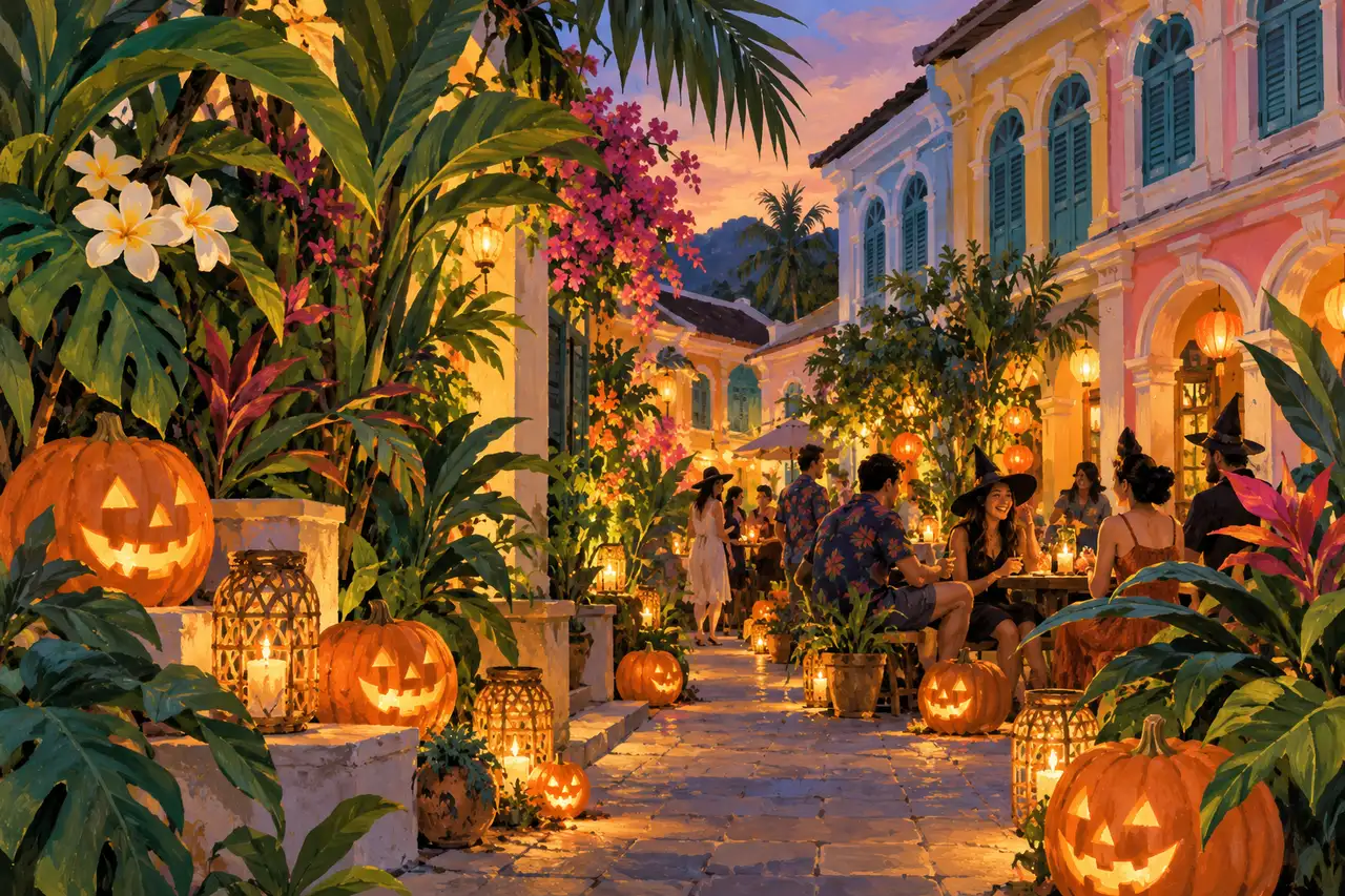 Halloween in Phuket: confirmed 2026 parties, family events and an October plan, Tripnatic destination guide