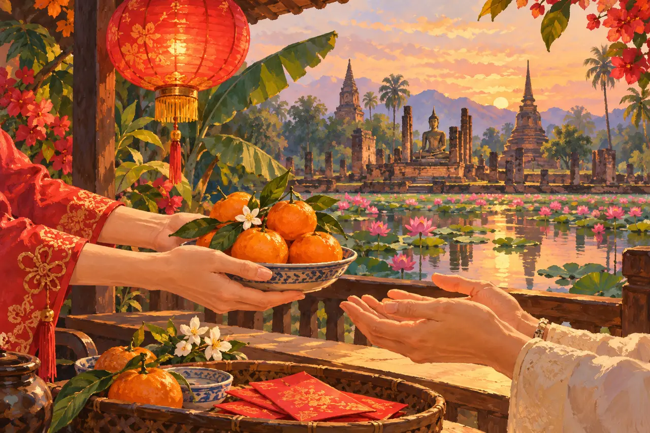 Chinese New Year in Sukhothai: Sawankhalok heritage, real food and a practical holiday route, Tripnatic destination guide
