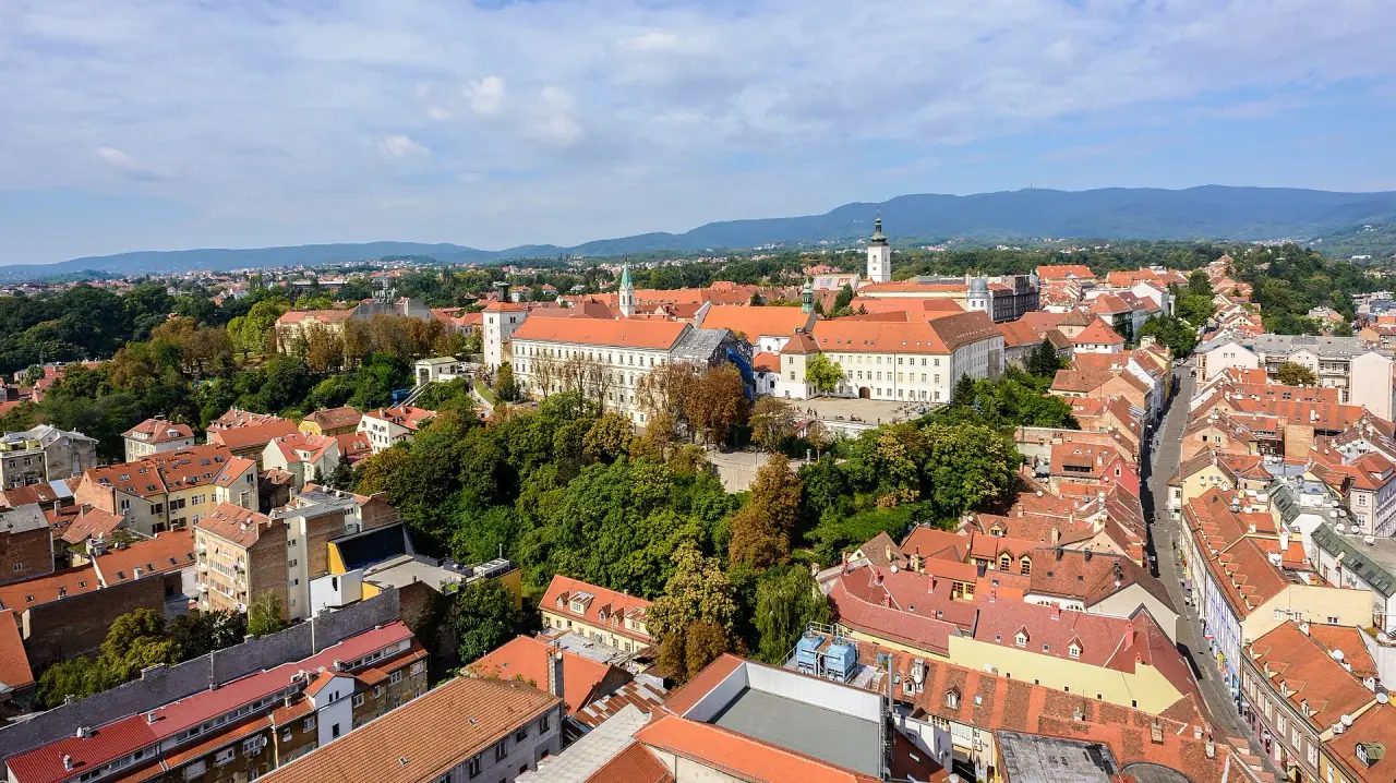Gornji Grad–Medveščak in daylight