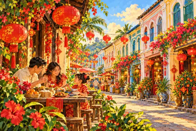 Chinese New Year in Phuket: Old Town shrines, heritage streets and food, travel inspiration