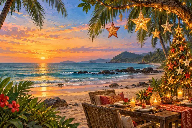 Christmas in Khao Lak: announced festive dinners, beach days and local food, travel inspiration