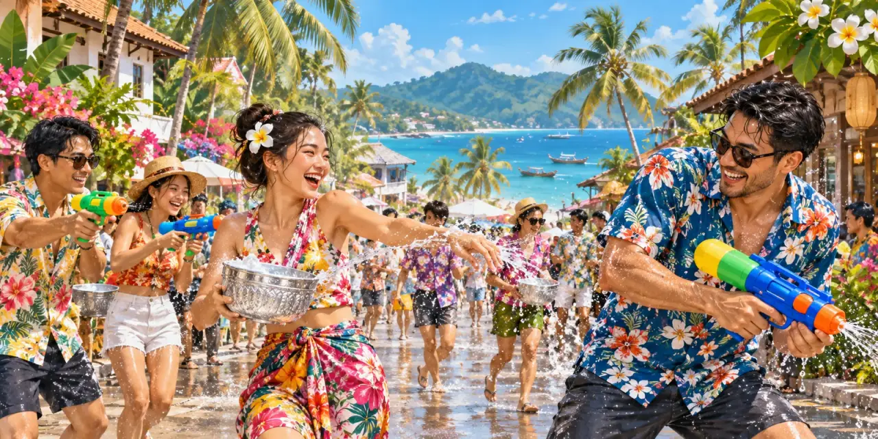 Songkran in Koh Samui: Chaweng water play, temple visits and quiet escapes, Tripnatic destination guide