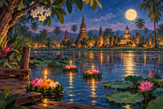 Loy Krathong in Sukhothai: the 2026 festival, real places and a practical visitor plan, travel inspiration