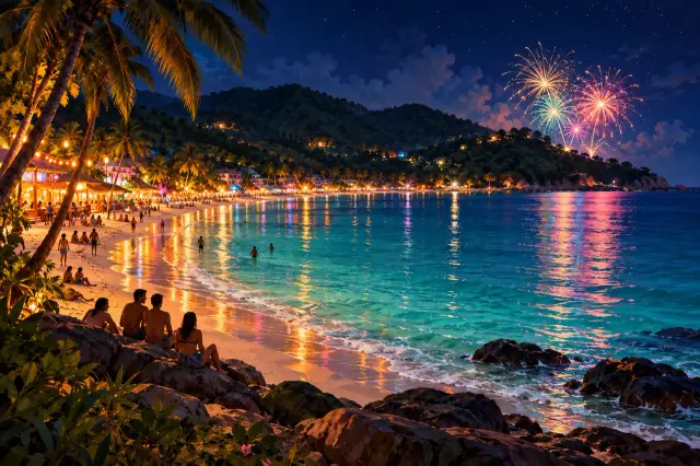 New Year in Koh Phangan: Haad Rin countdown or a quieter beach celebration, travel inspiration