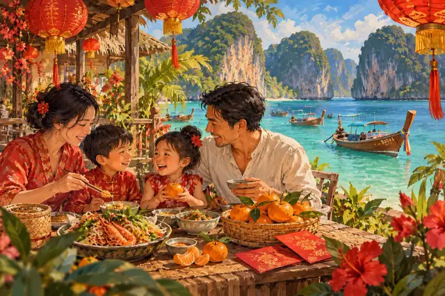 Chinese New Year in the Phi Phi Islands: island days, shared meals and realistic expectations, travel inspiration