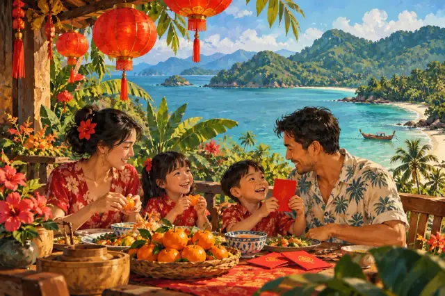 Chinese New Year in Koh Chang: village life, shared meals and a worthwhile island break, travel inspiration