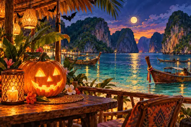 Halloween in the Phi Phi Islands: real nightlife options and an October backup plan, travel inspiration