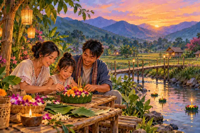 Loy Krathong in Pai: a respectful riverside evening and a real valley itinerary, travel inspiration