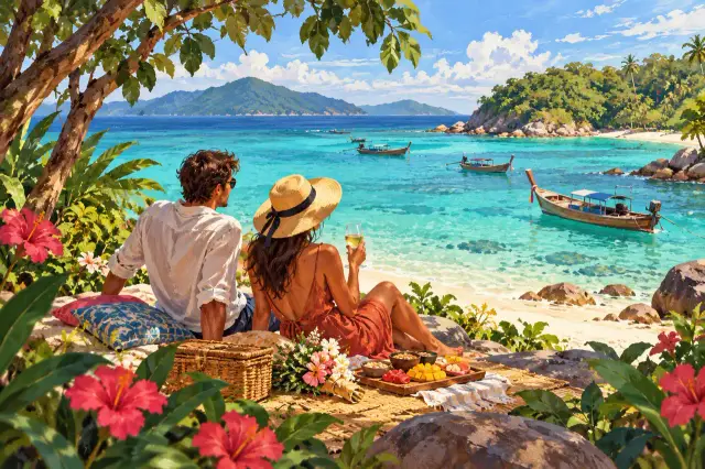 Valentine's Day in Koh Lipe: Sunrise Beach, On the Rocks and a romantic itinerary that works, travel inspiration