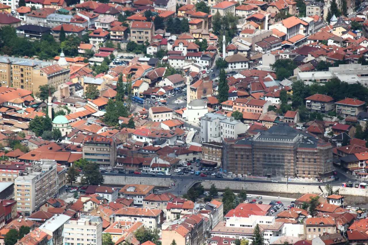 Baščaršija En la luz del día