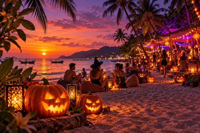 Halloween in Koh Samui: real party options and a family-friendly island day, travel inspiration
