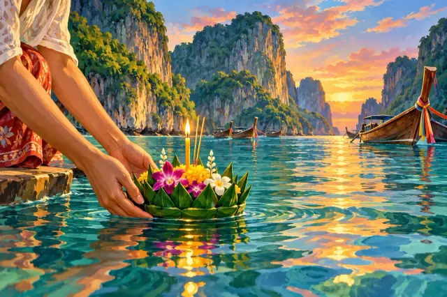 Loy Krathong in the Phi Phi Islands: celebrate the water without harming it, travel inspiration