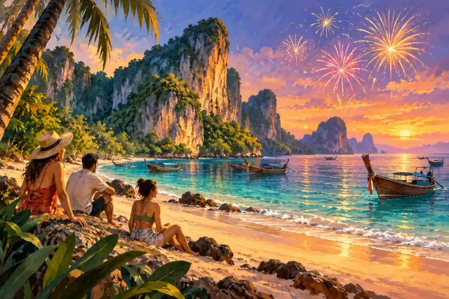 New Year in Krabi: Ao Nang, Railay and a countdown you can get home from, travel inspiration