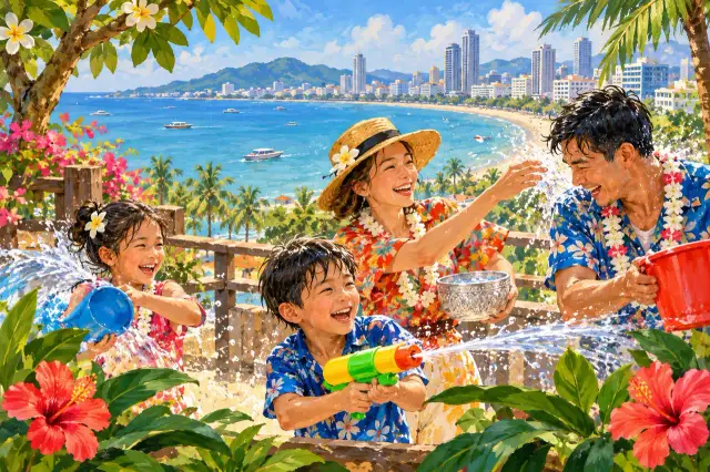 Songkran in Pattaya: Wan Lai, water-play areas and a practical escape plan, travel inspiration