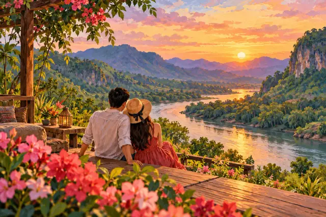Valentine's Day in Kanchanaburi: river dining, old-town walks and a realistic couple's itinerary, travel inspiration