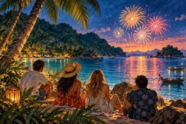 New Year in Koh Chang: choose a west-coast countdown and a better first day, travel inspiration