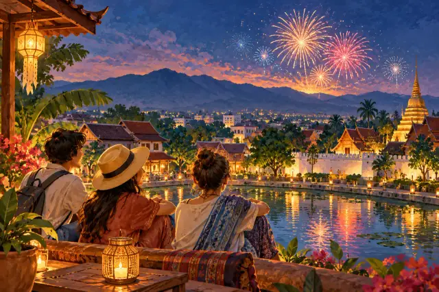 New Year in Chiang Mai: where to celebrate and how to plan the night, travel inspiration