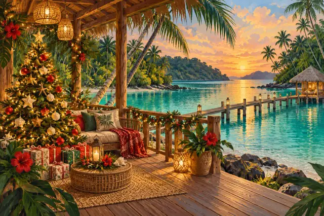 Christmas in Koh Kood: real festive dining, waterfall mornings and village food, travel inspiration