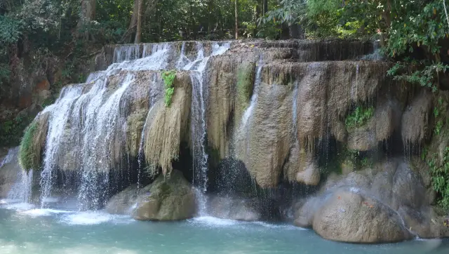 Erawan Waterfall: choose the lower pools or a full seven-tier walk, travel inspiration