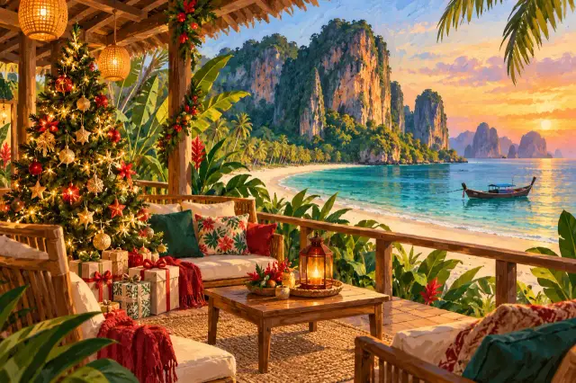 Christmas in Krabi: Railay beach time, real restaurants and an easy family plan, travel inspiration