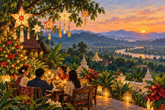 Christmas in Chiang Rai: winter gardens, town food and a festive escape, travel inspiration