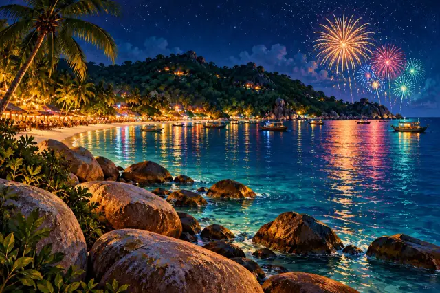New Year in Koh Tao: Sairee countdown choices and an island-first itinerary, travel inspiration
