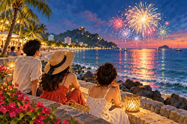 New Year in Hua Hin: beach dinners, a calmer countdown and the next morning, travel inspiration