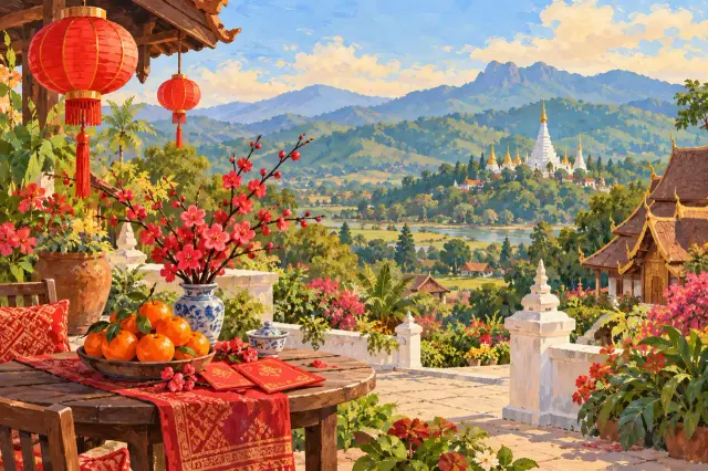 Chinese New Year in Chiang Rai: tea country, community traditions and food, travel inspiration