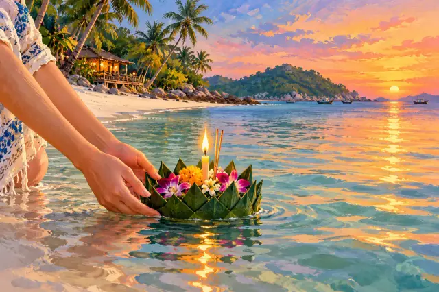 Loy Krathong on Koh Samet: a responsible island evening with real beach choices, travel inspiration
