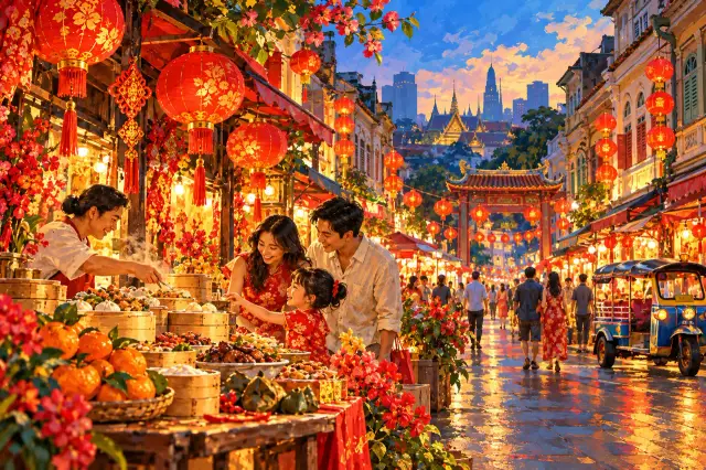 Chinese New Year in Bangkok: Yaowarat, Talat Noi and a practical food route, travel inspiration