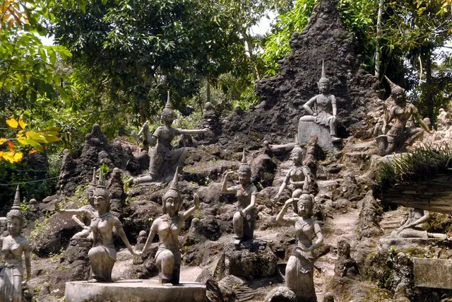 Statues in Koh Samui Secret Buddha Garden