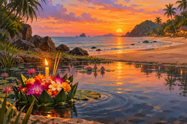 Loy Krathong in Koh Lanta: finding a local celebration and protecting the sea, travel inspiration