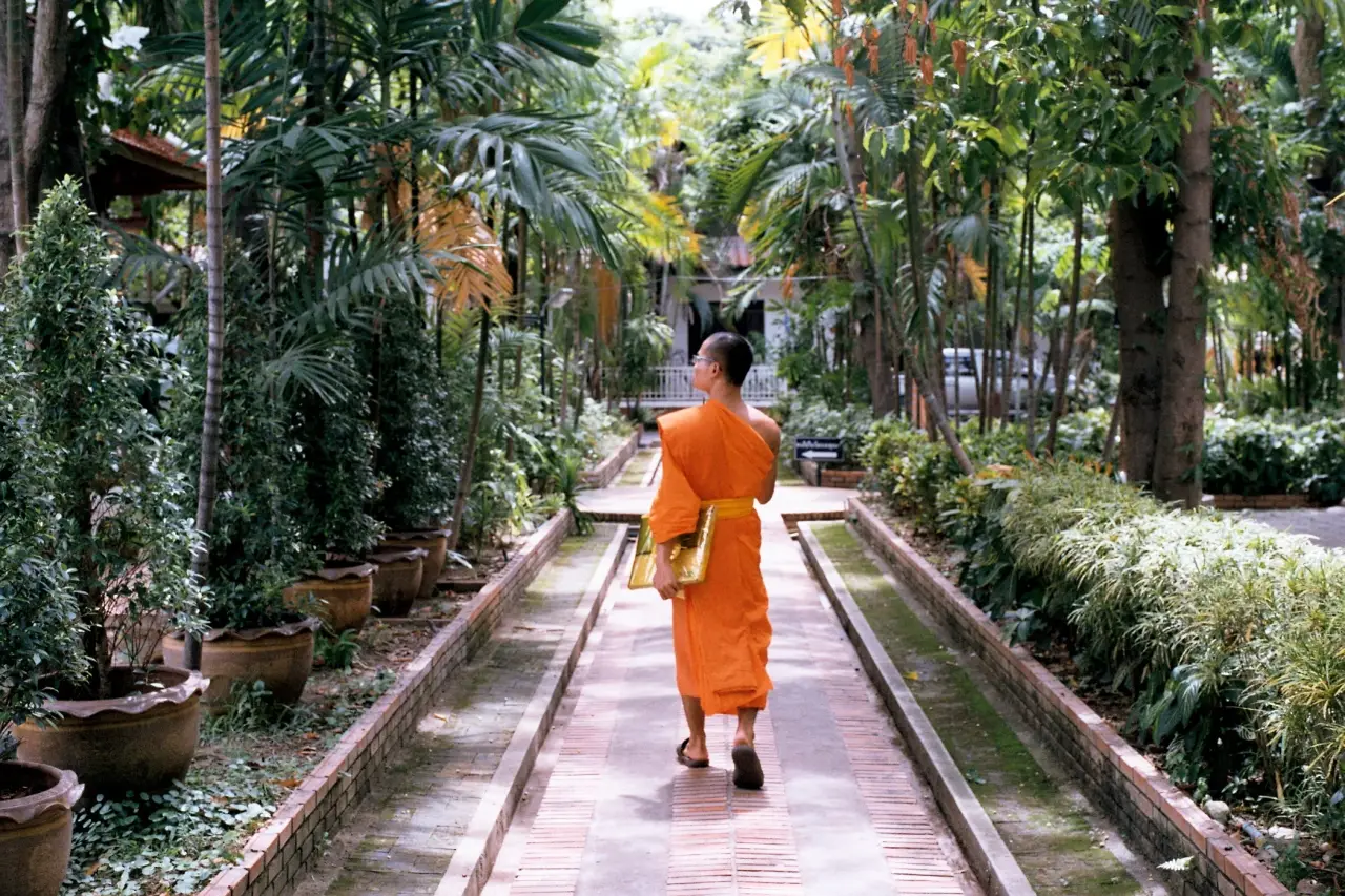 Wat Phra Singh in Chiang Mai, Thailand.