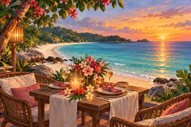 Valentine's Day on Koh Samet: Ao Prao sunset, real dining leads and a slower trip, travel inspiration