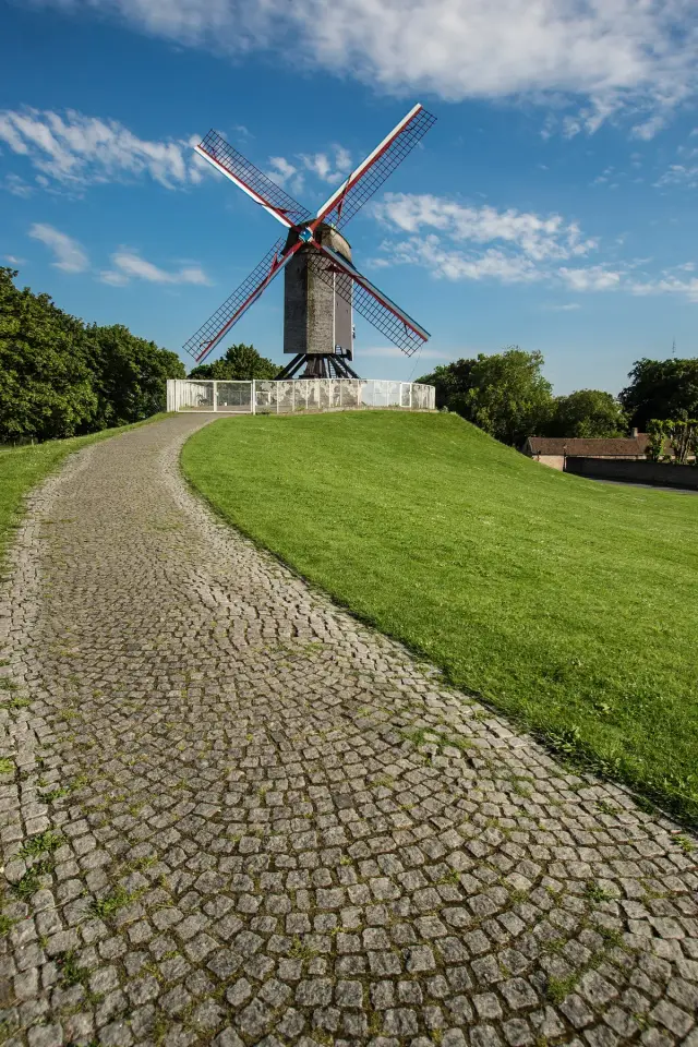 Bruges beyond the centre: a Kruisvest windmill walk and the Adornes Estate, travel inspiration