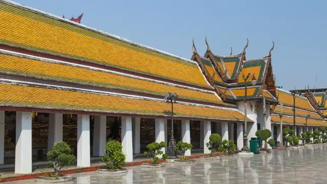 Wat Suthat: the Giant Swing setting and a slower temple interior, travel inspiration